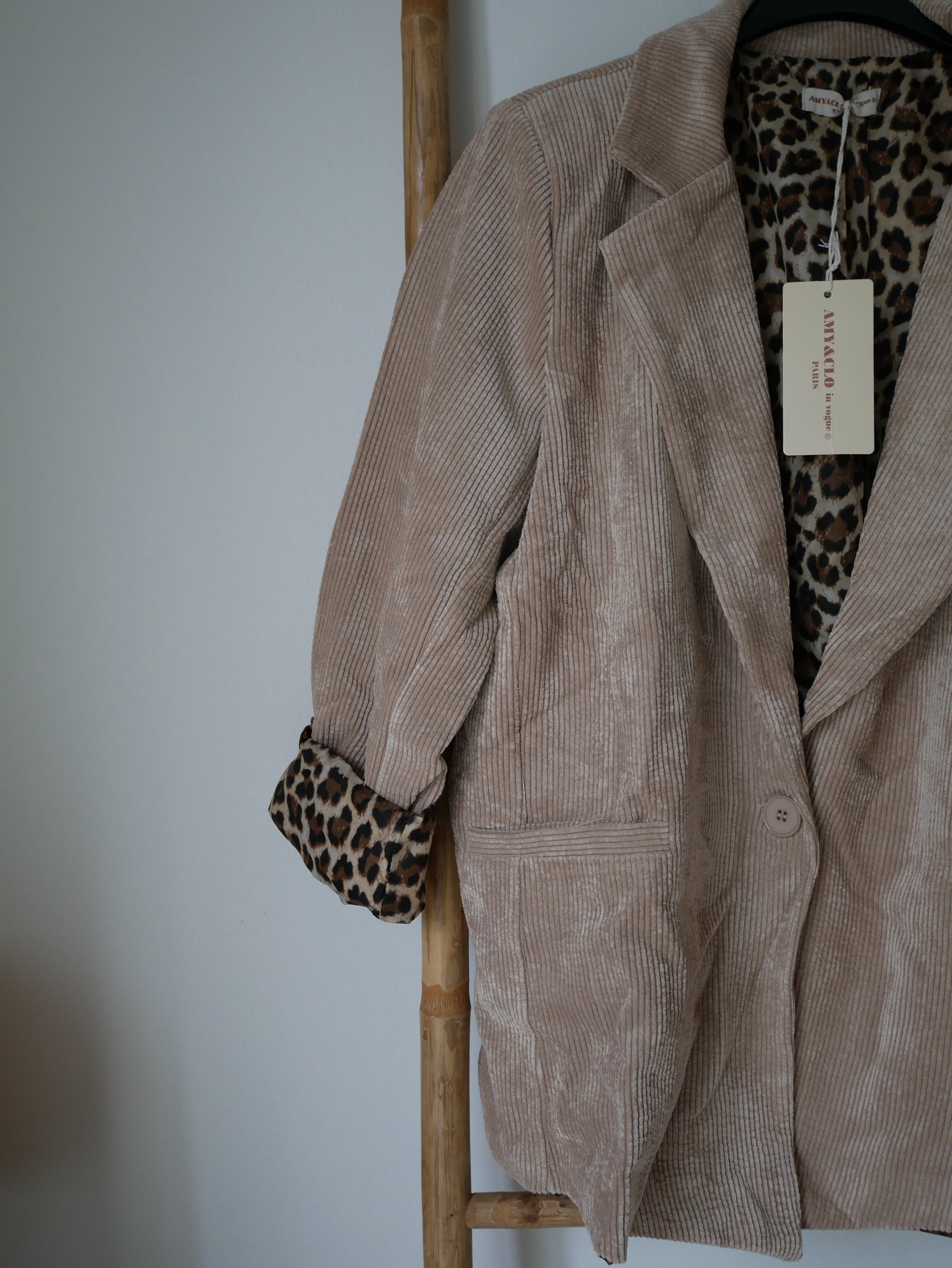 BLAZER LÉOPARD