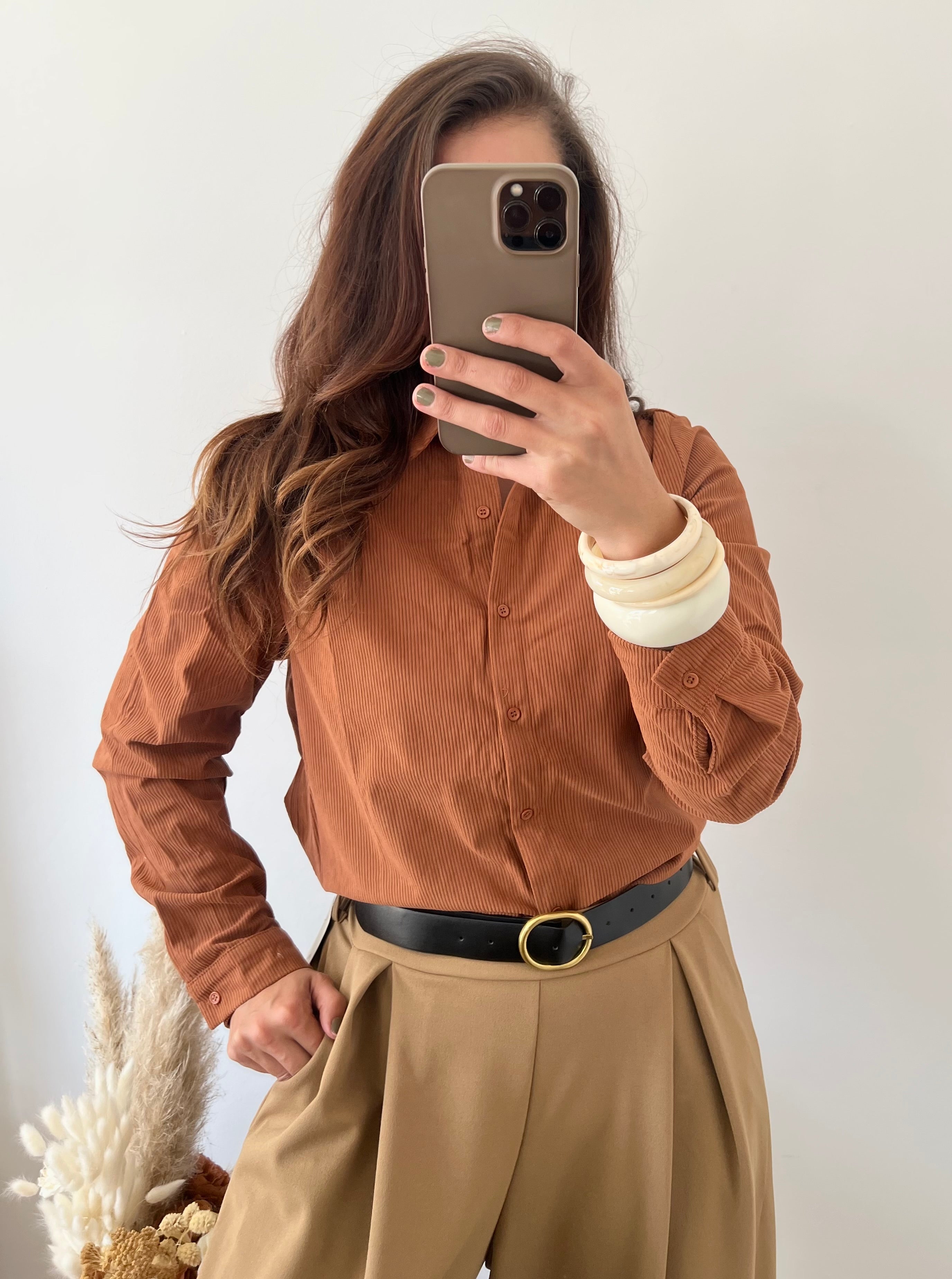 CHEMISE CÔTELÉE ✨