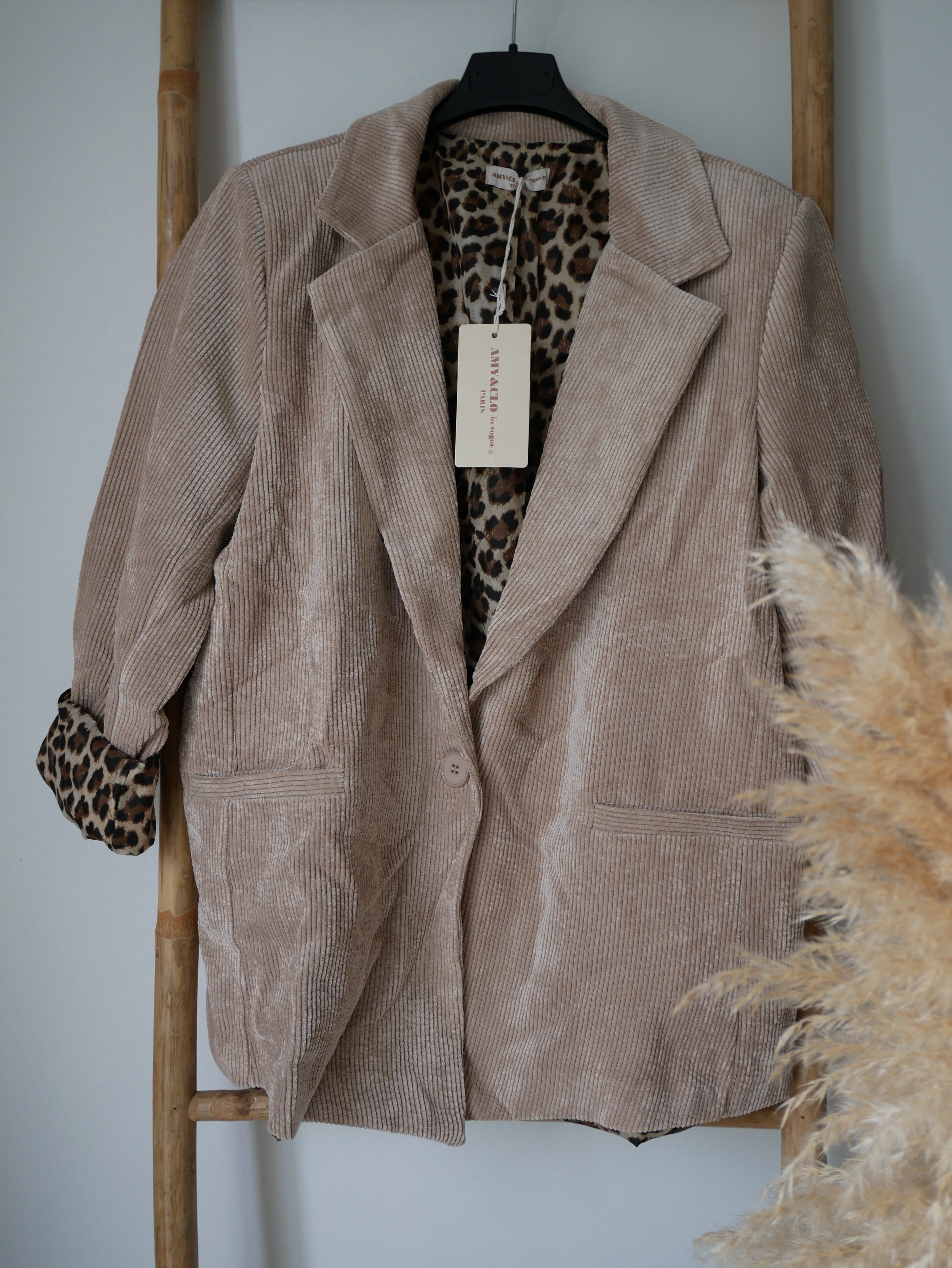 BLAZER LÉOPARD